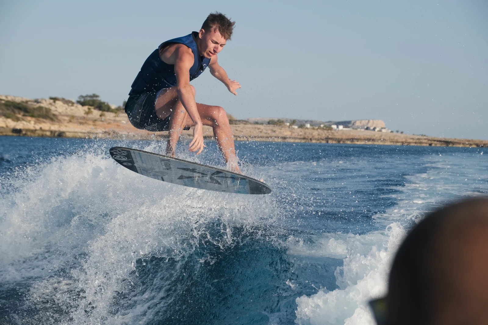 Wakesurfing in Cyprus