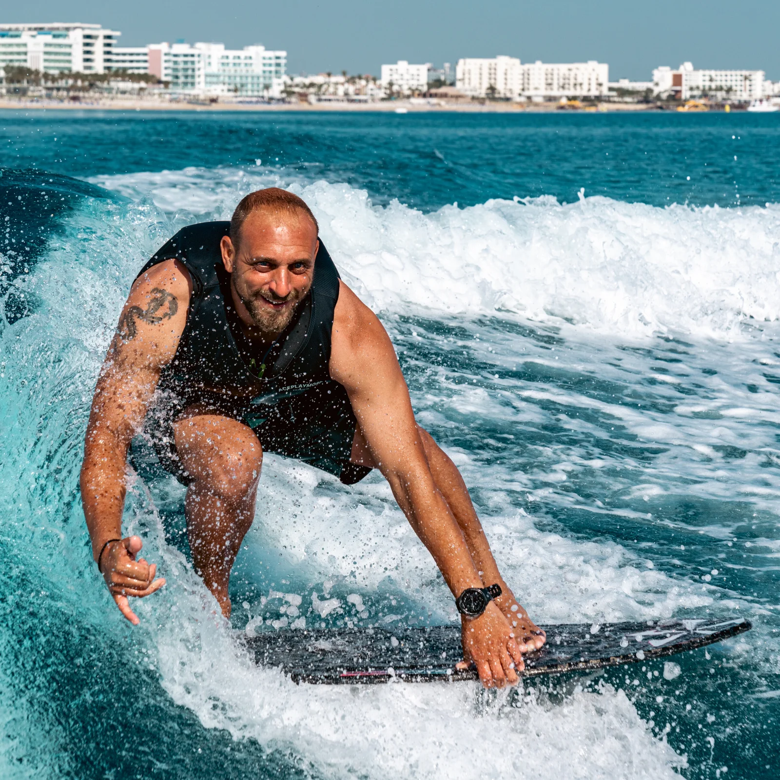 Wakesurfing in Cyprus